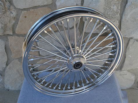 X Fat Spoke Dual Disc Front Wheel For Harley Flt Touring