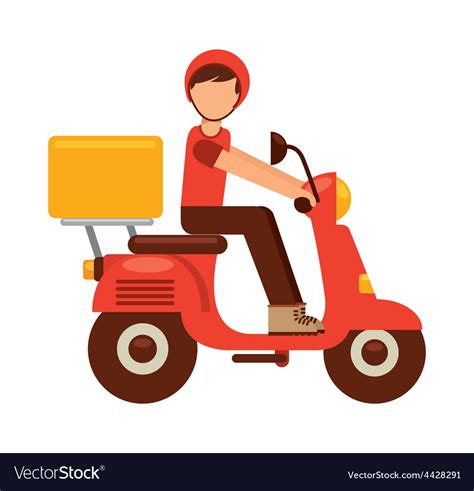 Food Delivery Royalty Free Vector Image Vectorstock