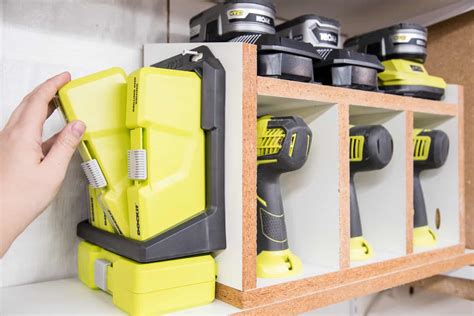 Easy Diy Cordless Drill Storage Rack The Handymans Daughter