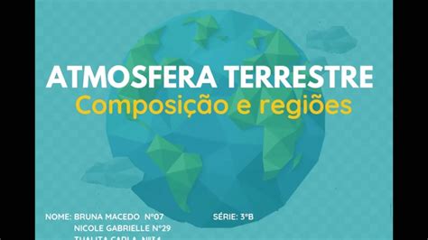 Atmosfera Terrestre Composição E Regiões Youtube