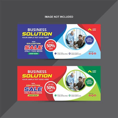 Premium Vector Business Banner Design Template