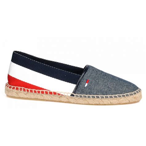 Tommy Hilfiger dámské modré espadrilky - Mode.cz