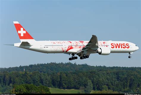 HB JNA Swiss Boeing 777 3DEER Photo By Urs Hess ID 717439