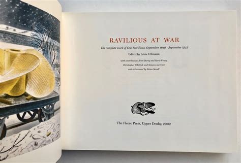 Ravilious At War The Complete Work Of Eric Ravilious September 1939