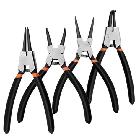 Inch Circlip Plier Multifunctional Internal External Straight Curved