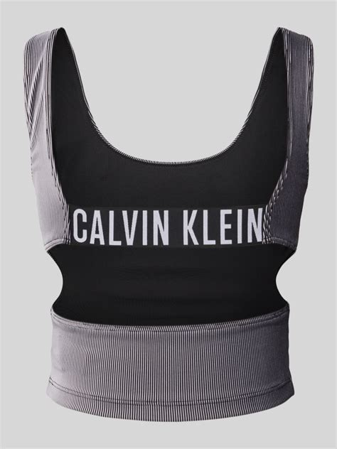 Calvin Klein Underwear Bikini Oberteil Mit R Ckseitigem Cut Out Black Online Kaufen