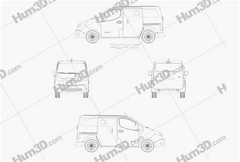 Nissan E Nv Evalia Planta Dmodels