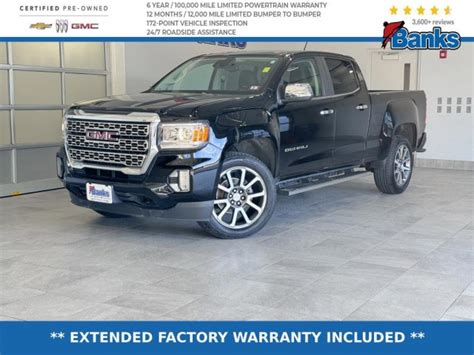 Certified Pre Owned Gmc Canyon Denali Crew Cab In Concord T