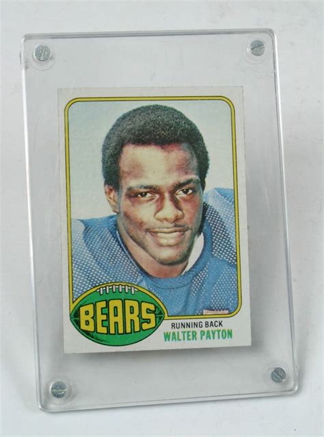 1976 Walter Payton Topps Rookie Card