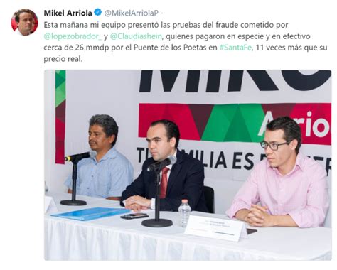 Manda Mikel A Su Equipo A Exhibir Supuestas Pruebas De Corrupción De