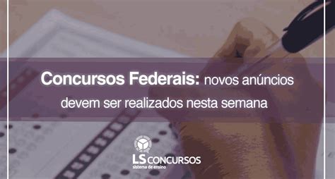 Concursos Federais Novos Editais Podem Ser Autorizados Em Setembro