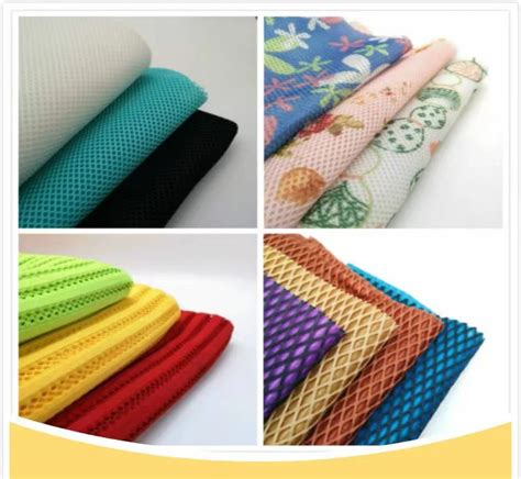 Factory Custom Breathable Air Mesh Fabrics 3d Spacer Fabric 100