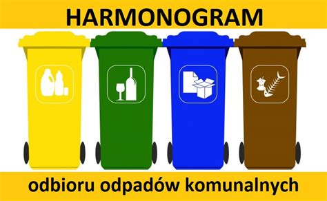 Harmonogram wywozu odpadów komunalnych na 2025 rok Aktualności