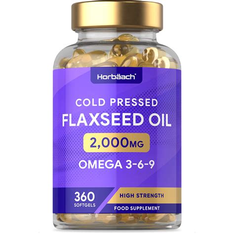 flaxseed oil capsules mg high strength omega     ala