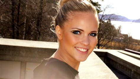 X Emilie Marie Nereng Blonde Blue Eyes Face Kb Hd