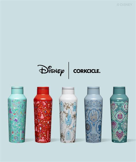 Disney Princess Water Bottles, Tumbler Cups & Mugs | CORKCICLE. | Tazas