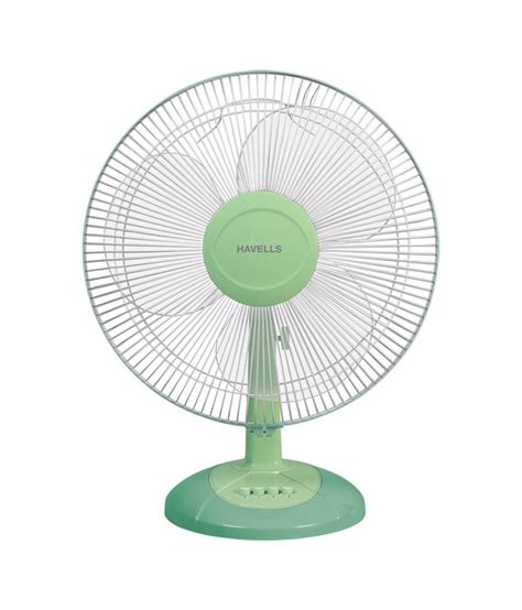 Havells Mm Swing Lx Table Fan Green Price In India Buy Havells