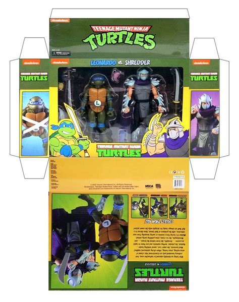 The Teenage Mutant Toys Are In Their Packaging