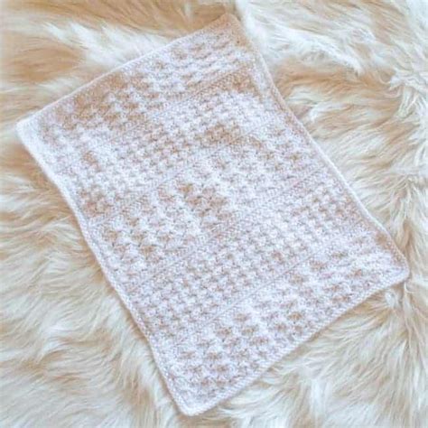 Free Crochet Preemie Blanket Pattern - Crafting Each Day