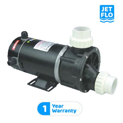 Jet Flo Wdh100 Spa Pump 75kw 10 Hp 38a With Built In Air Switch