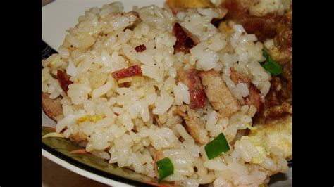 Char Siu Fried Rice Youtube