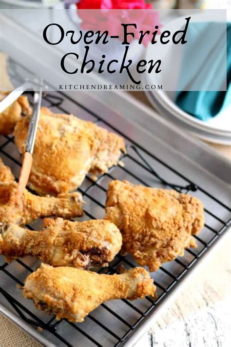 Easy Oven Fried Chicken - KFC Copycat Original Fried Chicken