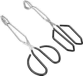 Amazon Mornon Scissor Style Tongs Heavy Duty Stainless Steel