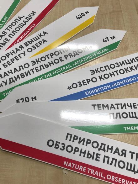таблички, адресные указатели, аншлаги