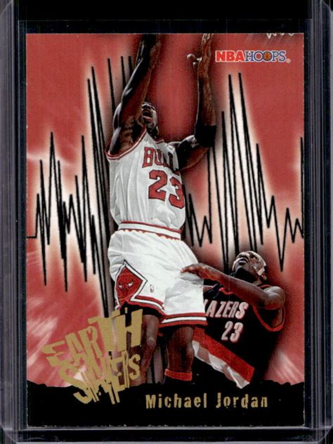 Nba Hoops Basketball Michael Jordan Earth Shakers Chicago