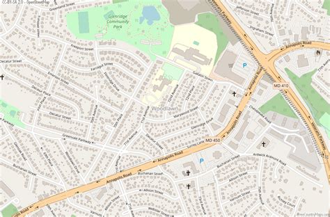 Woodlawn Map United States Latitude And Longitude Free Maps