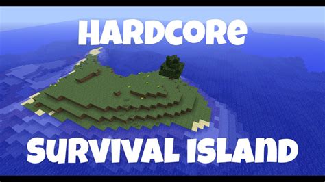 Minecraft Hardcore Survival Island Episode 2 YouTube