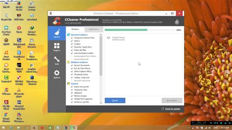 How To Clean All Browsers History Using Ccleaner Youtube