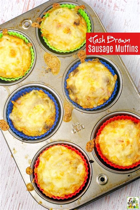 Hash Brown Sausage Muffins Recipe This Mama Cooks On A Diet