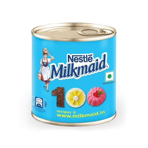 Nestl Milkmaid Sweetened Condensed Milk Liquid G Tin Pack Of