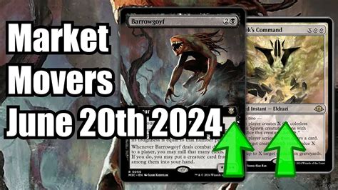 Mtg Market Movers June Th Goyfs And Eldrazi Cards On The