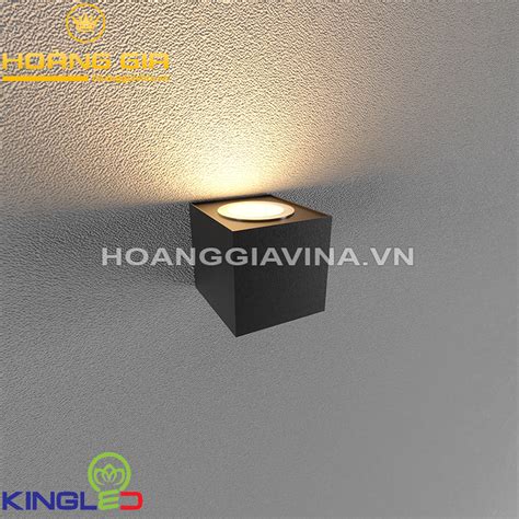 Đèn Led gắn tường ngoài trời 12W LWA0150A BK KingLed