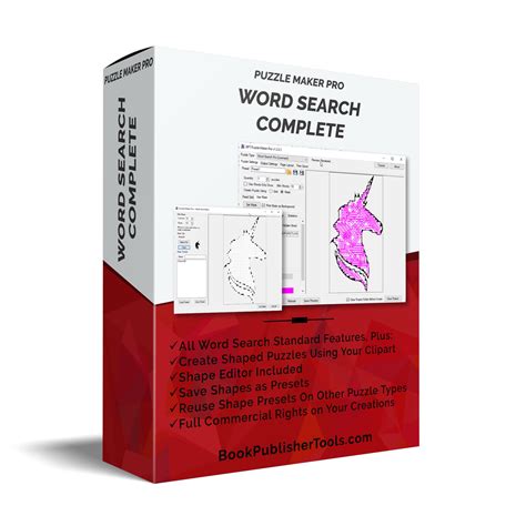 Puzzle Maker Pro - Word Search Complete - BookPublisherTools