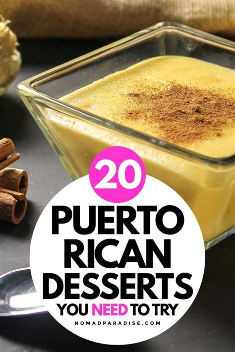 Puerto Rican Desserts - 20 Sweet Treasures that Take Locals Straight ...