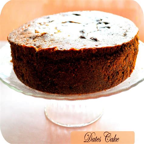 Dates Cake Is One Of Easy Cake To Make A Good Recipe For Beginners It