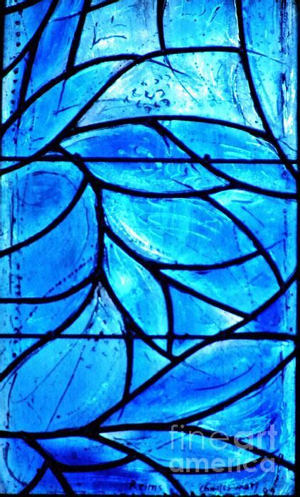 Blue Stained Glass Detail 2 By Sarah Loft Glass Wallpaper Blue Stain Blue Aesthetic Pastel