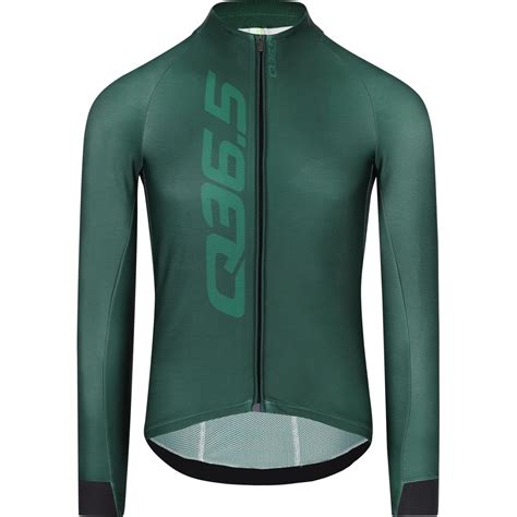 Q36 5 Gregarius Hybrid Signature Long Sleeve Jersey Men Forest Green