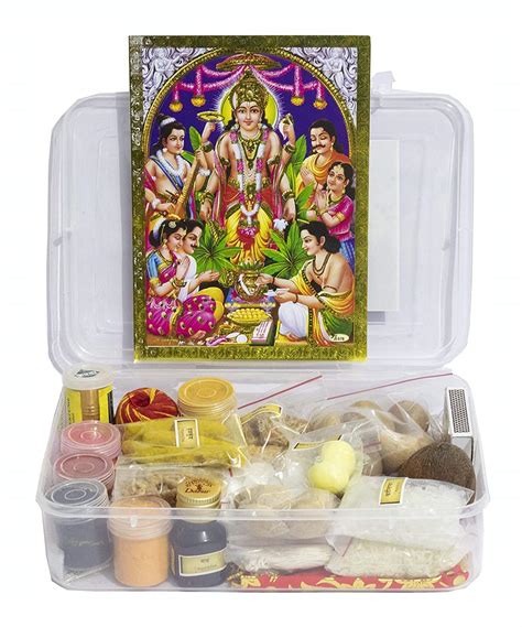 Buy Aadhya Satyanarayan Pooja Box Shri Satyanarayana Swami Puja Kit