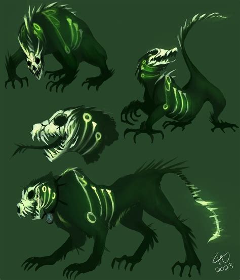 Monster Concept Art (Scary!!!) by CorinnetheAnime on DeviantArt