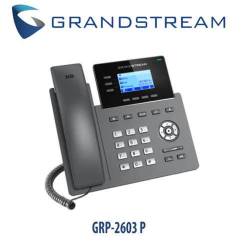 Điện Thoại Ip Grandstream Grp2603 Grp2603p I Điện Thoại Ip Giá Rẻ