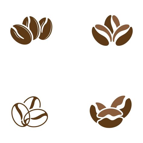 Coffee Bean Icon Vector 21871646 Vector Art At Vecteezy