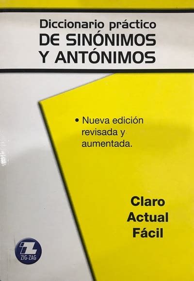 Ecolectura Diccionario Pr Ctico De Sin Nimos Y Ant Nimos