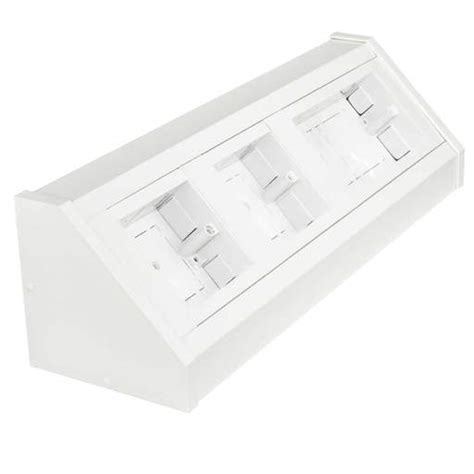 Centaur Gang Bench Trunking Unit White Sold In S Abu