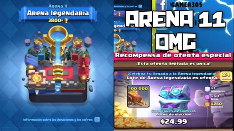 Clash Royale Llego A Arena Legendaria Y Abro Mi Primer Cofre De Eleccion😅🤗 Youtube