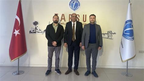 Tarsus Devlet Hastanesi Başhekiminden Müdürlüğümüze Ziyaret