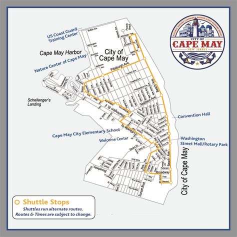 Official Website For The City Of Cape May Nj Cape May Free Shuttle